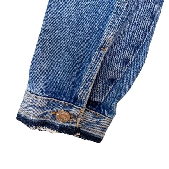 Zara Women's Cropped Denim Jacket - Picture 6 of 10